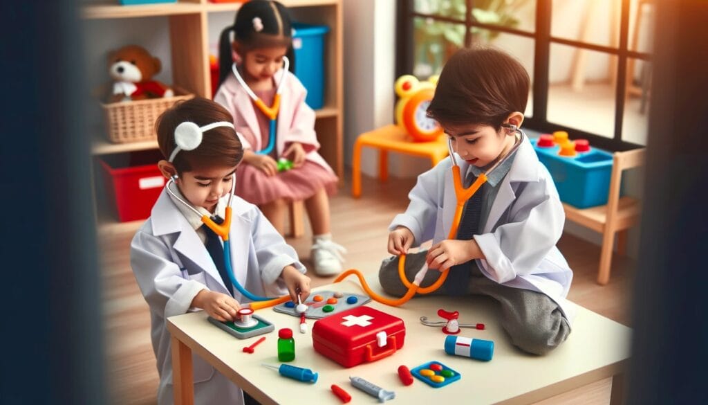 atividade profissões educação infantil