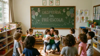 Mensagens de Despedida para Alunos da Educação Infantil