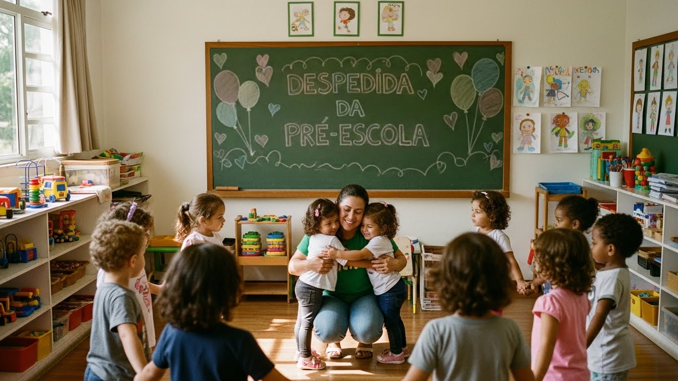 Mensagens de Despedida para Alunos da Educação Infantil