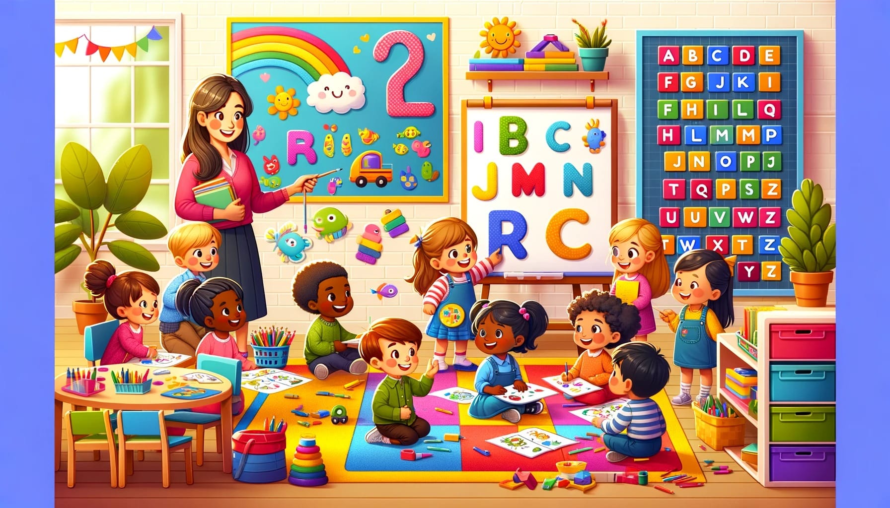 Plano de Aula: Descobrindo o Alfabeto na Educação Infantil