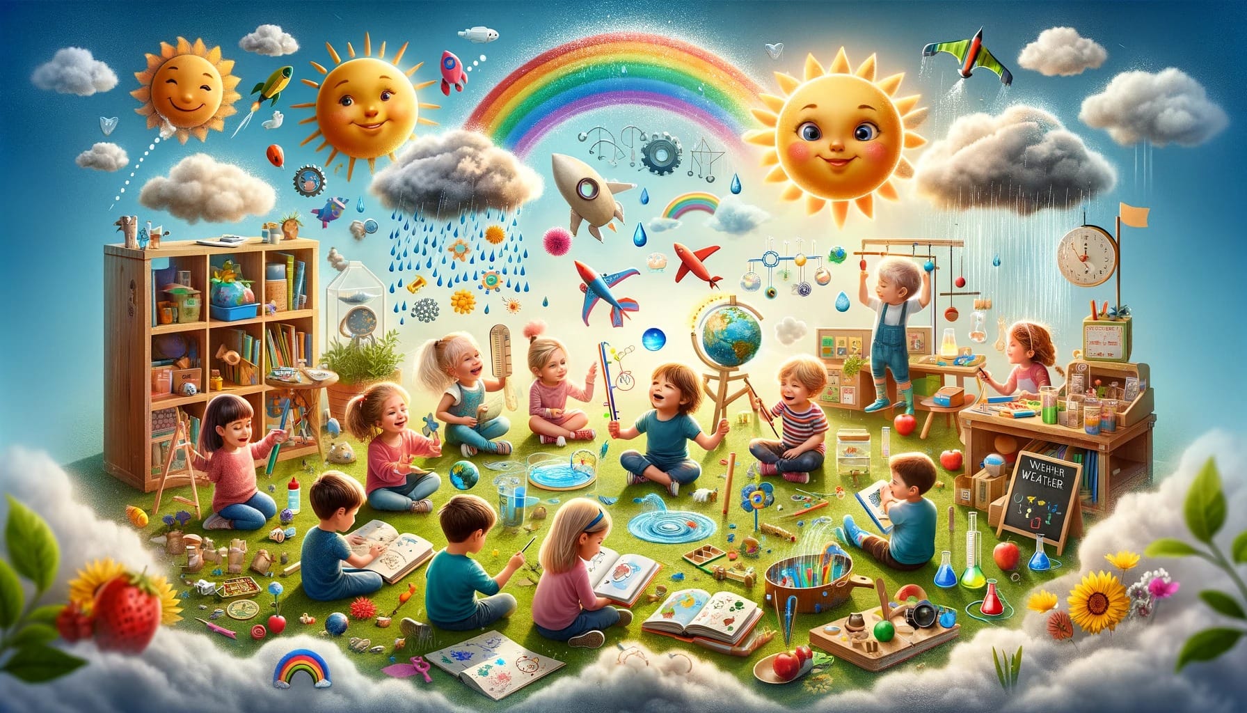 7 Atividades Divertidas Sobre o Clima para Educação Infantil: Aprendendo e Explorando!