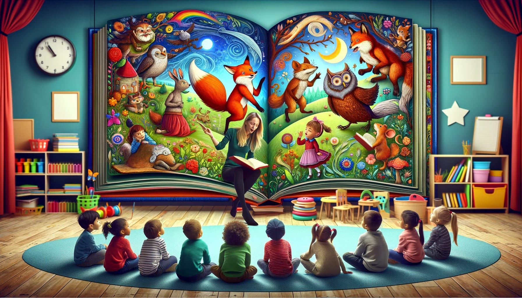 Plano de Aula sobre Fábulas na Educação Infantil