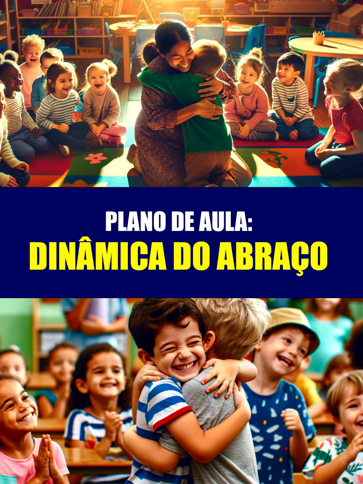 8 Dicas para a Dinâmica do Abraço na Educação Infantil
