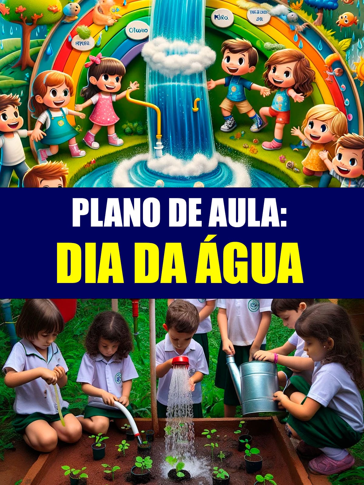 9 Dicas de atividades sobre o dia da água para educação infantil