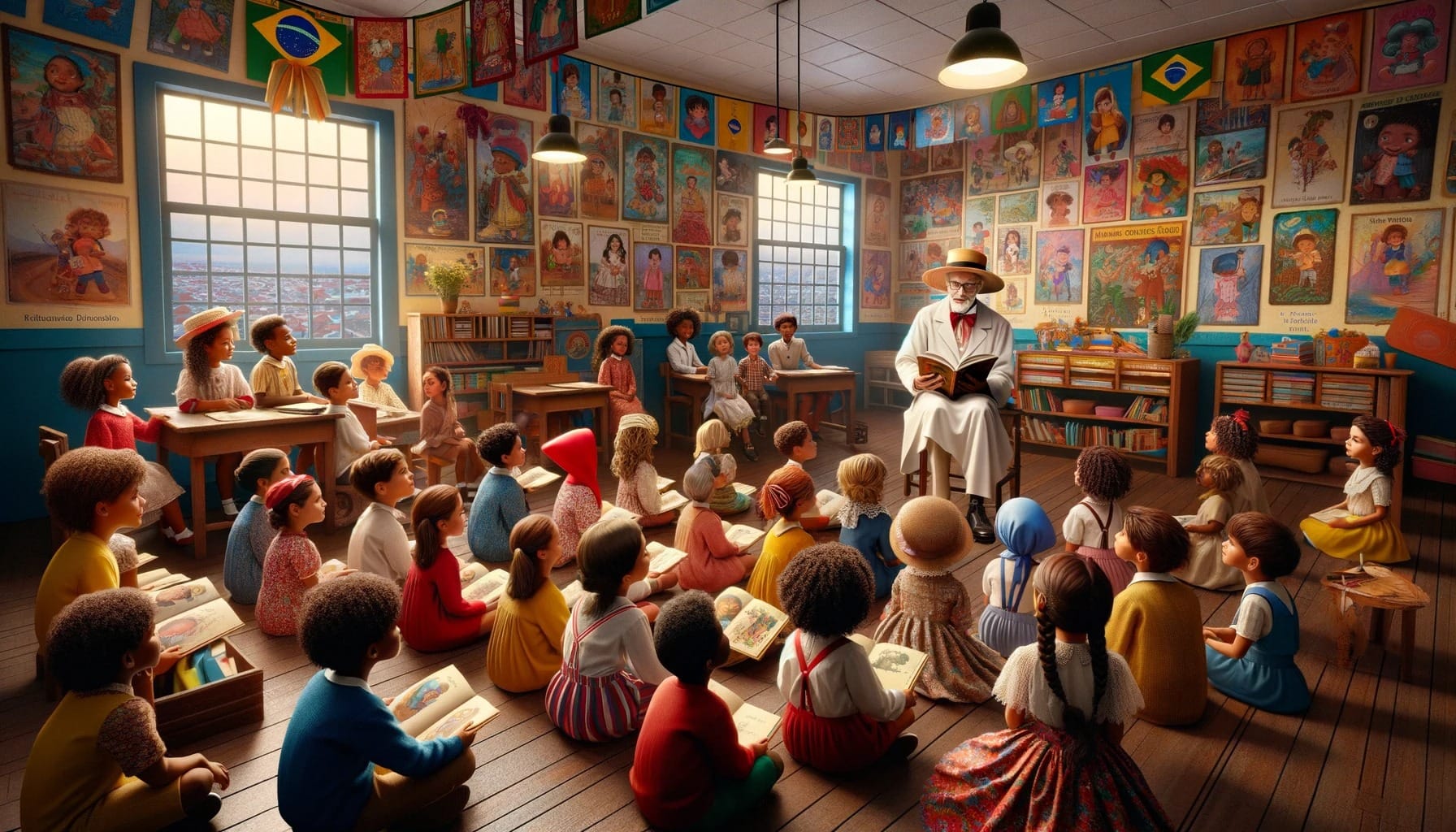 Dia de Monteiro Lobato na Educação Infantil: 18 de Abril, Um Festival de Aprendizado e Imaginação