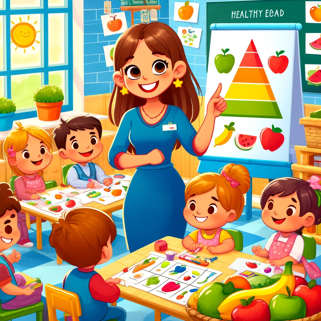 Plano de Aula Sobre Alimentação Saudável para Educação Infantil De Acordo com a BNCC: Um Guia Enriquecedor (3 a 6 anos)