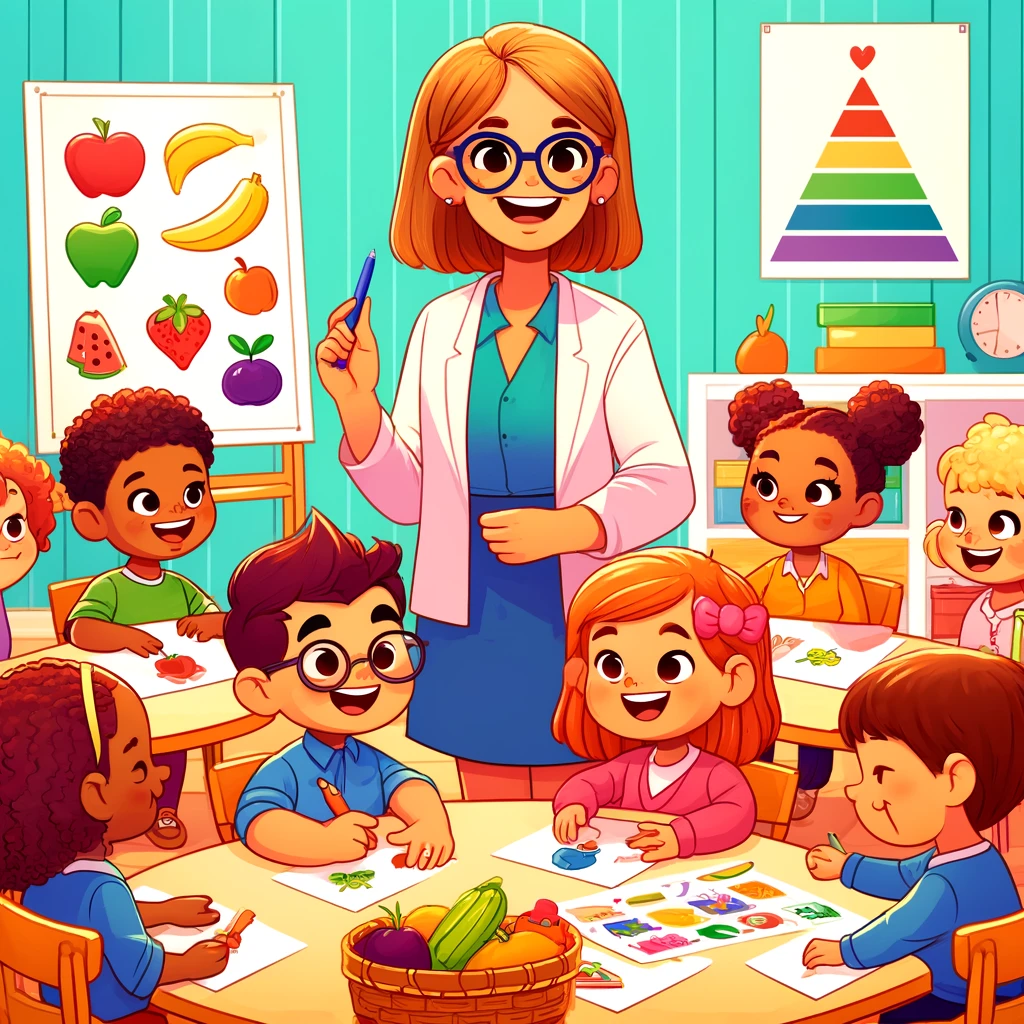 plano de aula sobre alimentação saudável para educação infantil