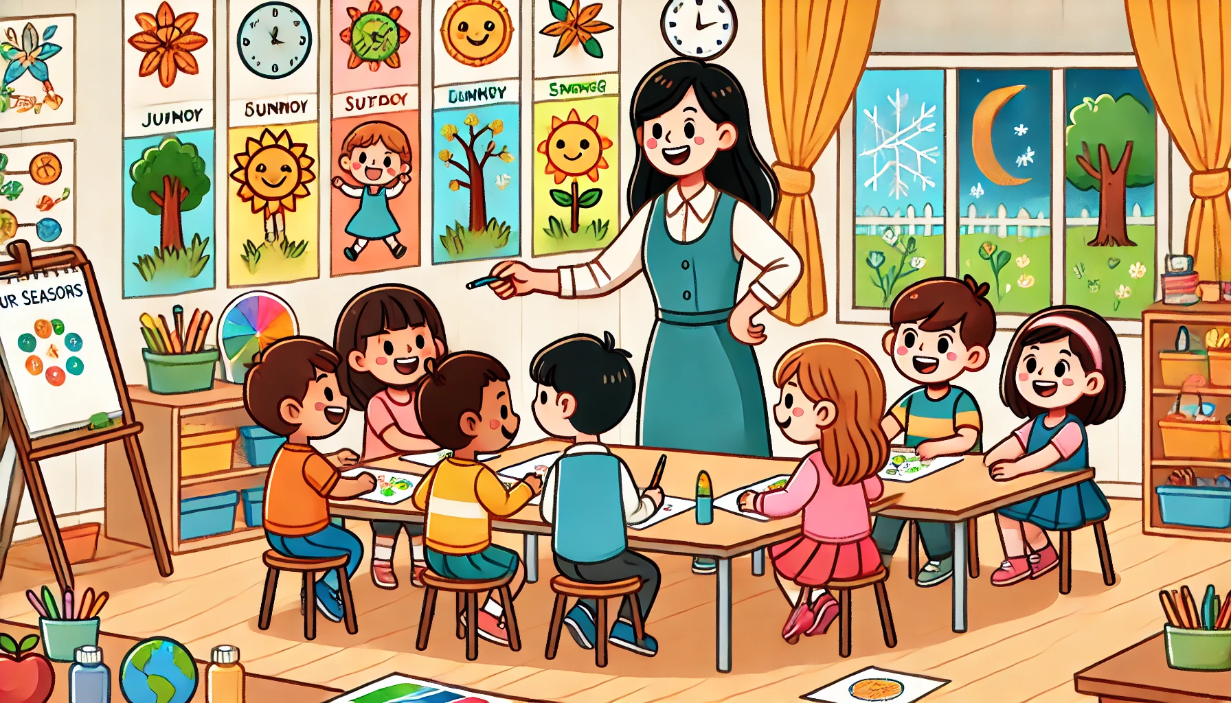 10 Atividades sobre as 4 Estações do Ano para Educação Infantil e a BNCC
