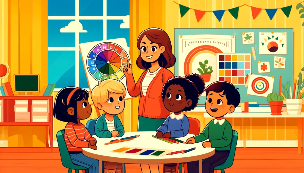 Cores Primárias na Educação Infantil 