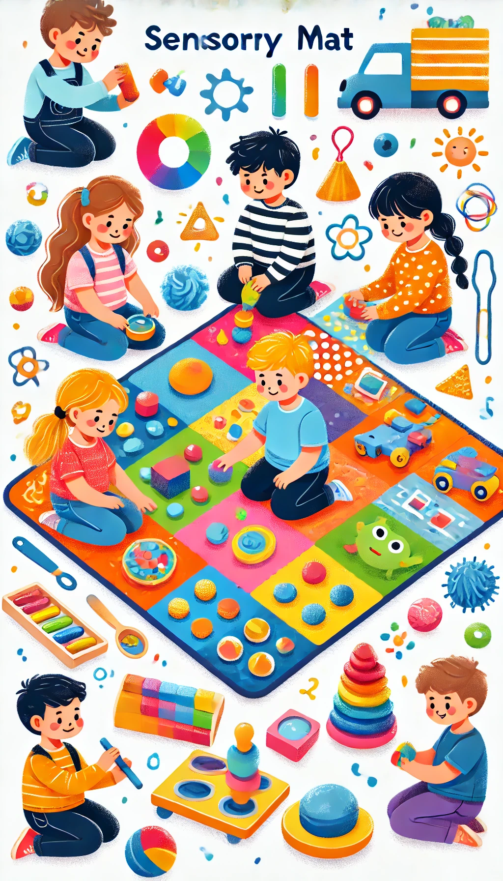 9 Dicas de Tapete Sensorial na Educação Infantil