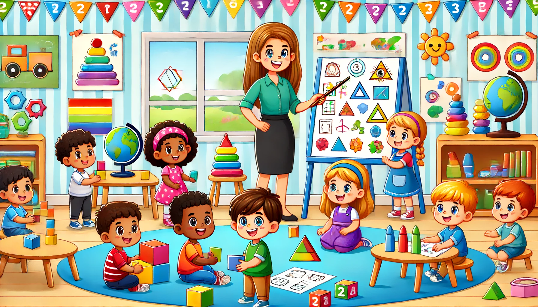 Matemática na Educação Infantil 2 à 5 anos De Acordo com a BNCC: Desenvolvendo o Raciocínio Lógico