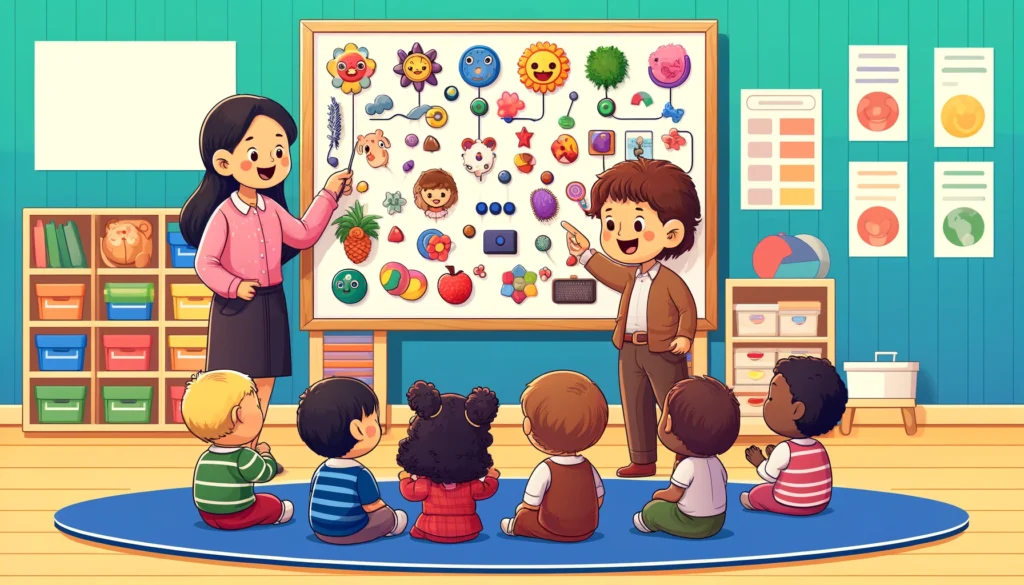 Painel Sensorial na Educação Infantil
