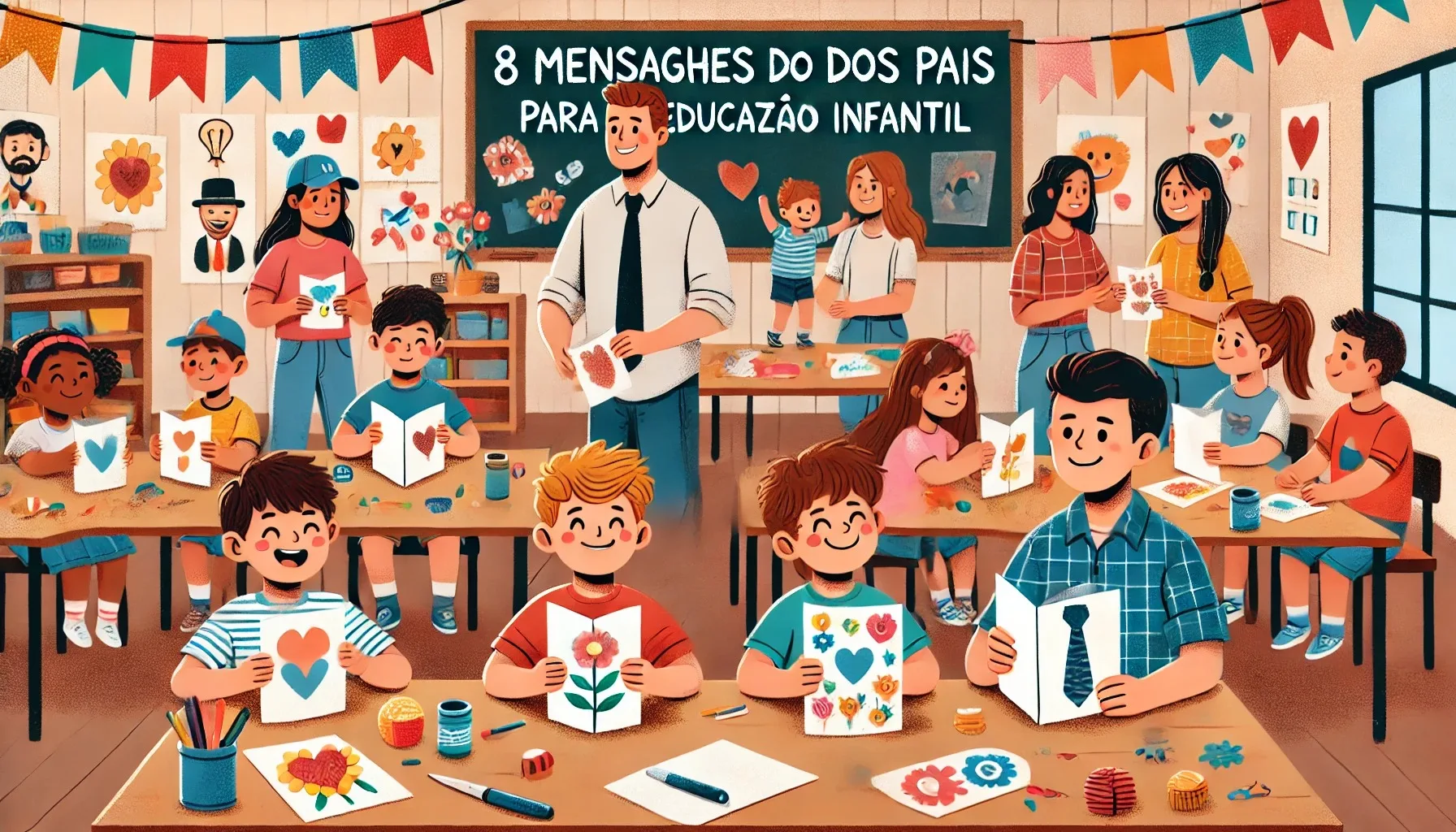 8 Mensagens para o Dia dos Pais para Educação Infantil