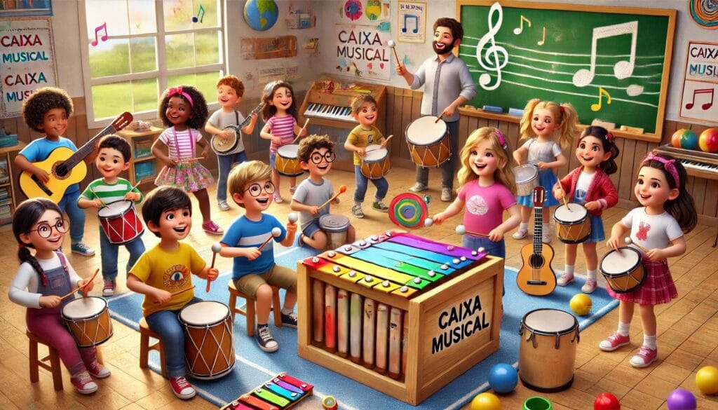 Caixa Musical Educação Infantil