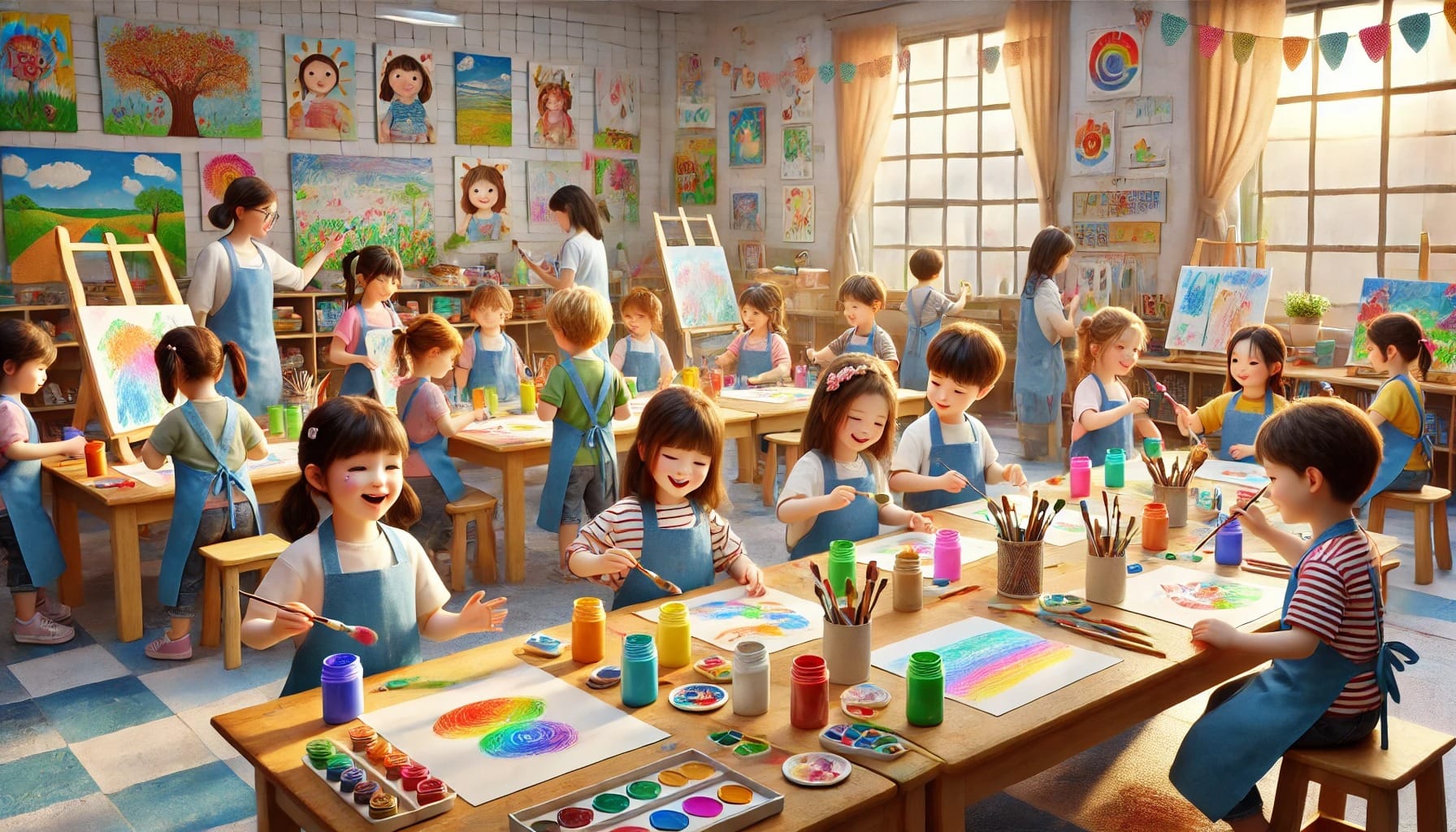6 Atividades de Pintura para Educação Infantil