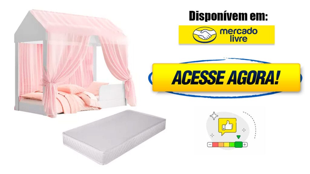 Cama casinha montessoriana
