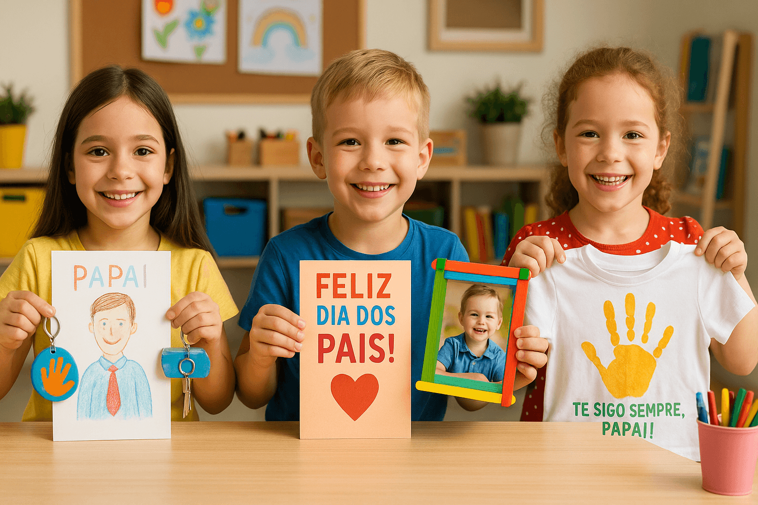 8 Dicas de Lembranças para os Dias dos Pais na Educação Infantil