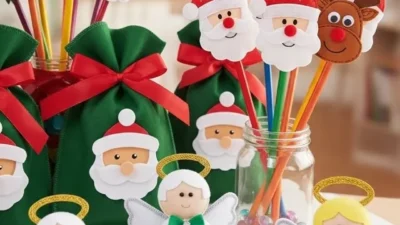 Lembrancinhas de NATAL para Educação Infantil Simples