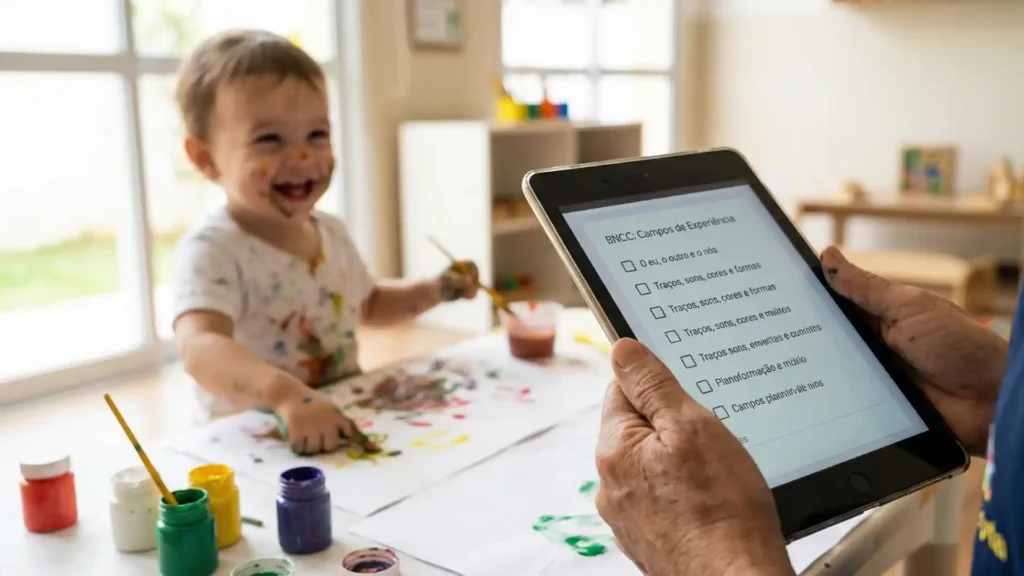 gerador de relatório individual educação infantil de acordo com a bncc